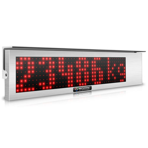 Настенное информационное табло - WA-2-PROFESSIONAL INOX - RGB Technology s.c. - для наружного применения / однострочное / LED