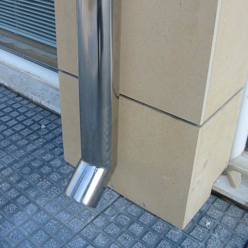 Водосточная труба из нержавеющей стали - pure inox