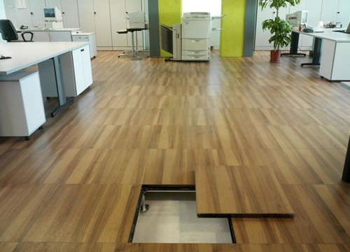 Технический пол из дерева - ELEVFLOOR - Oddicini Industrie - для интерьера