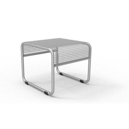 Современный табурет - HOCKER - NORCOR MOB.URBAIN - из термолакированной стали / с основанием из стали, покрытой порошком / квадратный