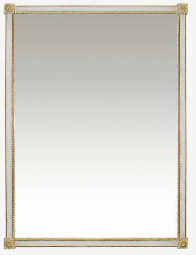 Настенное зеркало - 706 series - MOISSONNIER - стилизованное / прямоугольное / из дерева