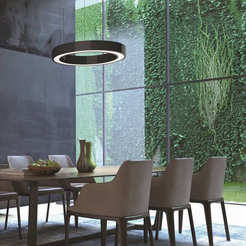 Подвесной светильник - VECTOR D-I - Metalmek Illuminazione - LED / в форме колец / в высоту