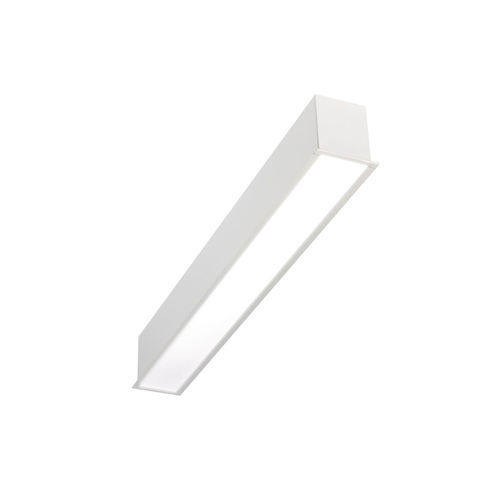 Встраиваемый светильник в потолок - VECTOR FRAME M  - Metalmek Illuminazione - LED / линейный / IP20
