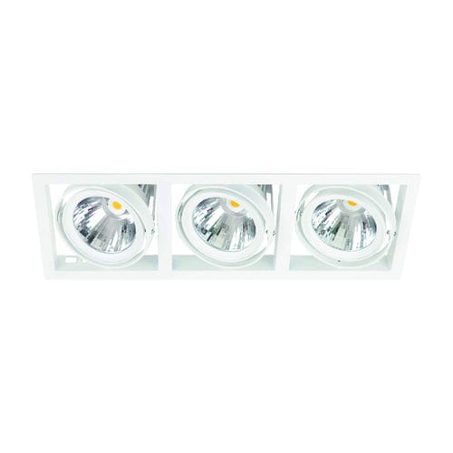 Встраиваемый светильник - FIRST TRIO - Metalmek Illuminazione - LED / прямоугольный / IP20