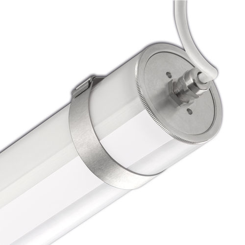 Подвесной светильник - TUBOLUCE - Metalmek Illuminazione - видимый / LED / линейный