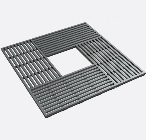 Квадратная решетка для деревьев - WIRL - LARUS DESIGN - из чугуна / из стали