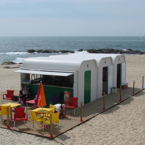 Сборный модуль для раздевалок - Apoios de Praia - LARUS DESIGN - для кухни