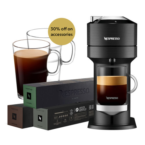 Эспрессо-машина - NEXT PREMIUM STARTER PACK - NESPRESSO - с капсулами / автоматическая / 1 блок