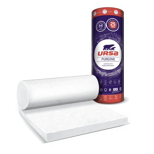 Термоакустическая изоляция - PUREONE : PURE 40 RN - URSA France - из стекловаты / в рулонах / для потолков
