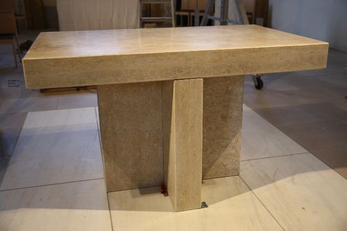 Алтарь из иерусалимского камня - GOLD GREY - Pietra di gerusalemme