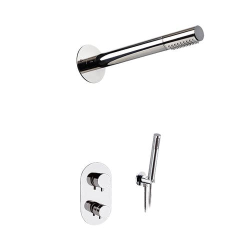 Настенный комплект для душа - AUBR01TI - Ama Luxury Shower - современный / с ручным душем