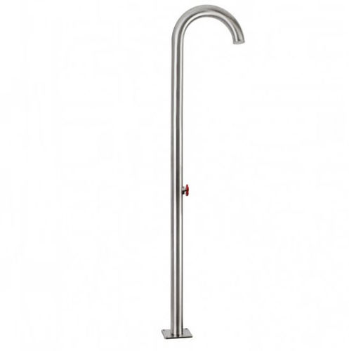 Душ для сада для бассейна - TI4900L - Ama Luxury Shower - из матовой нержавеющей стали / для бытового использования