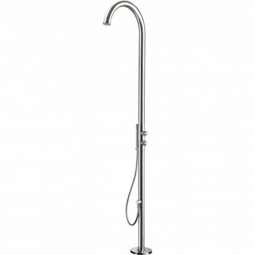 Душ для сада для бассейна - CM4700L - Ama Luxury Shower - из матовой нержавеющей стали / для бытового использования