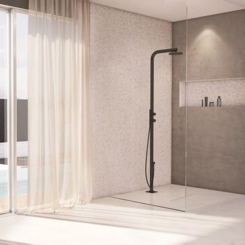Душ для сада для бассейна - MR 3650L - Ama Luxury Shower - из нержавеющей стали / для бытового использования