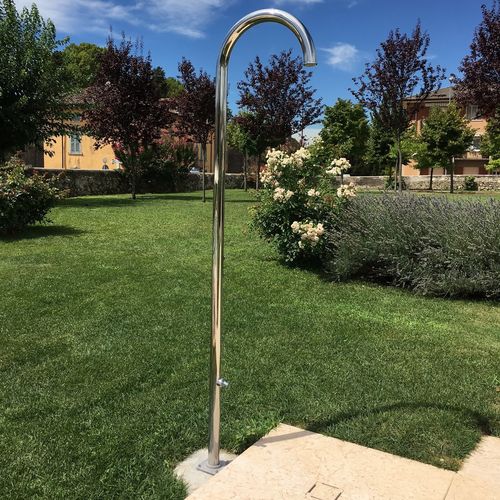 Душ для сада для бассейна - CM4600L - Ama Luxury Shower - из матовой нержавеющей стали / для бытового использования