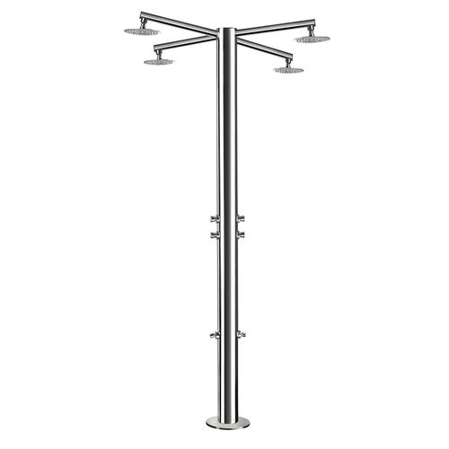 Душ для сада для бассейна - NE1500L - Ama Luxury Shower - из нержавеющей стали / для бытового использования