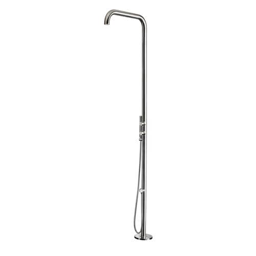 Душевая стойка из нержавеющей стали - AP4700 - Ama Luxury Shower - глянцевая / на ноге / современная