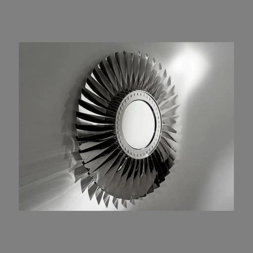 Зеркало из запчастей самолета - AIR-MIR0172 BOEING 737 ENGINE FAN DECOR - Arteinmotion - настенное / для профессионального использования / современное