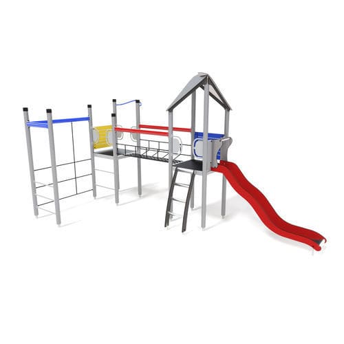 Игровая конструкция для игровой площадки - UNIPLAY ESSENTIALS SINOPE  - HAGS Aneby AB - из дерева / из ламината высокого давления / из веревки