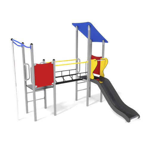 Игровая конструкция для игровой площадки - UNIMINI ESSENTIALS DEIMOS  - HAGS Aneby AB - из дерева / из стали / из ламината высокого давления