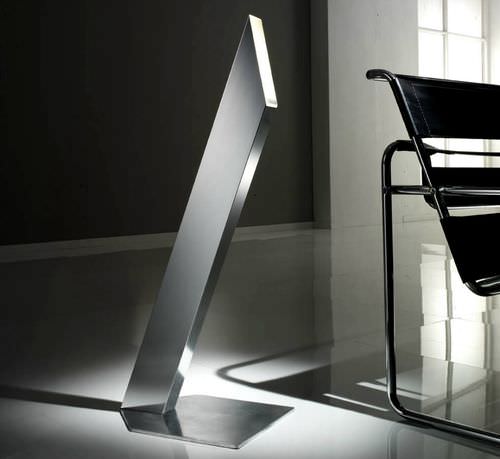 Напольная лампа - SOFA - KAP International - из нержавеющей стали / уникальный дизайн / проводная