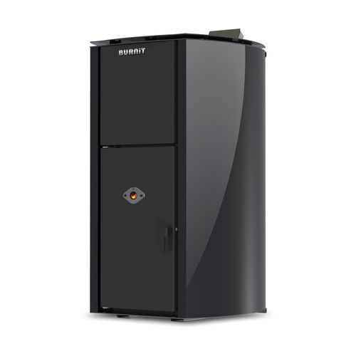 Печь-камин на пеллетах - ADVANT B2 - NES - New Energy Systems Ltd - 10 кВ...20 кВ / 20 кВт...50 кВт / отдельностоящая