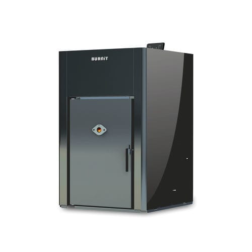 Печь-камин на пеллетах - ADVANT B35 - NES - New Energy Systems Ltd - 20 кВт...50 кВт / отдельностоящая / центральная