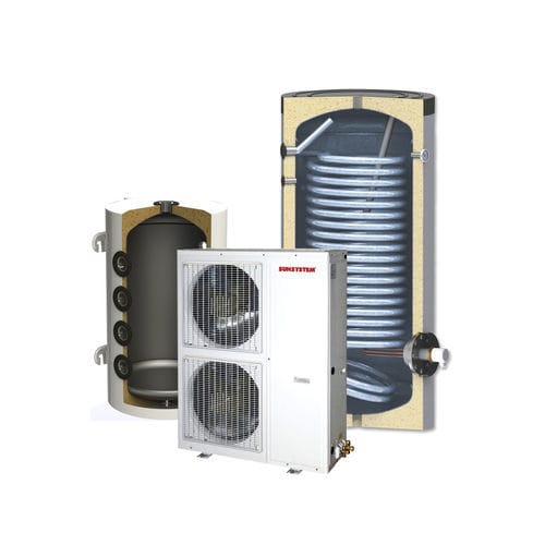 Аэротермальный тепловой насос - NES - New Energy Systems Ltd - для домашнего использования / для наружного применения / моноблочный