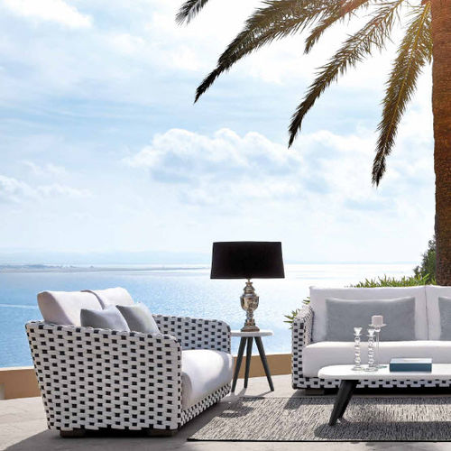 Современный диван - RIVIERA  - SIFAS - для сада / из Sunbrella® / из полиэстера