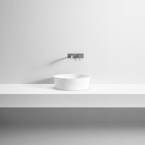 Настольная раковина - Rexa Design - из полимера / из Solid Surface / на заказ