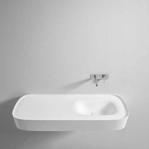 Столешница для раковины из Corian® - FONTE - Rexa Design - по индивидуальному заказу