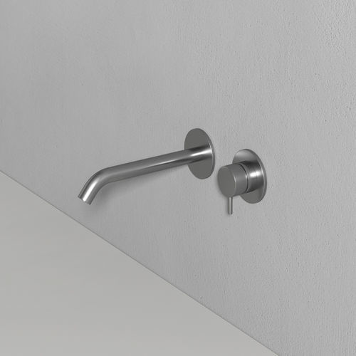 Однорычажный смеситель для раковины - Rexa Design - встраиваемый / из металла / для ванной комнаты