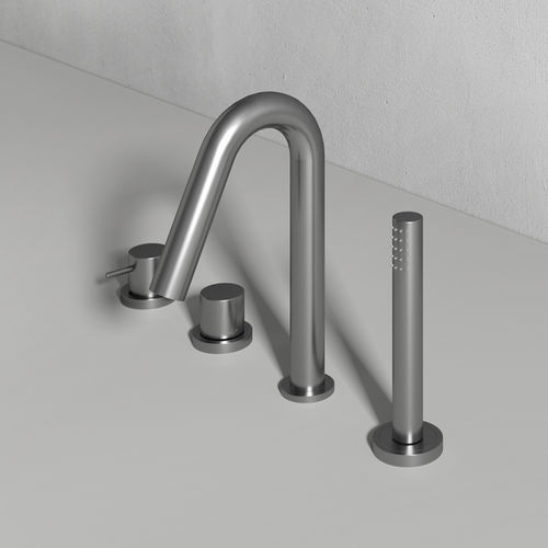 Однорычажный смеситель для ванны - Rexa Design - настольный / из металла / для ванной комнаты