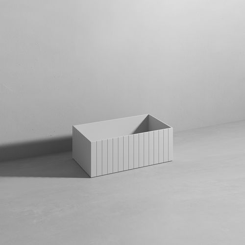 Кадка для садовых растений из Corian® - Rexa Design - прямоугольная / на заказ / модульная