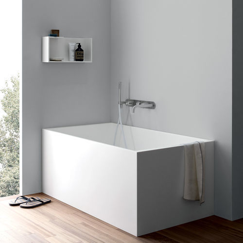 Квадратная ванна - Rexa Design - отдельностоящая / приставная / для жилых зданий