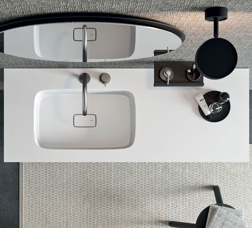 Столешница для раковины из Solid Surface - Shark top - Rexa Design - по индивидуальному заказу