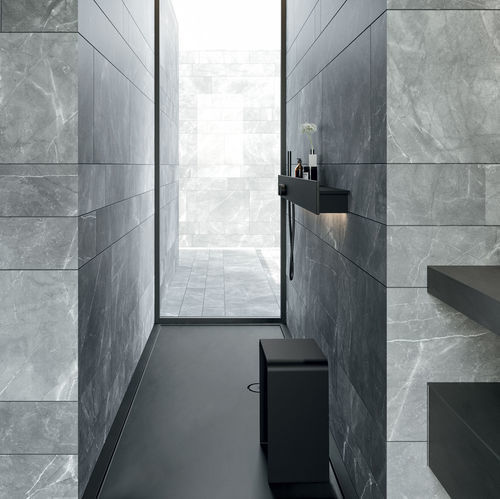 Прямоугольный душевой поддон - Medium - Rexa Design - напольный / встраиваемый / из Corian®