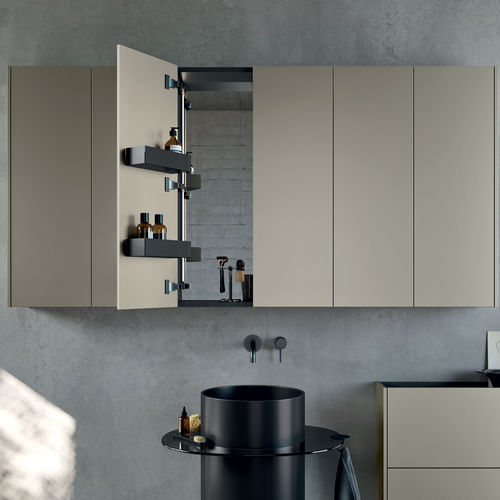 Настенное зеркало - Vision  - Rexa Design - современное / прямоугольное / из лакированной древесины