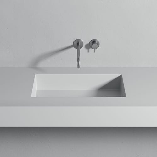 Встраиваемая раковина - RETTANGOLARE  - Rexa Design - из Corian® / из мрамора / прямоугольная