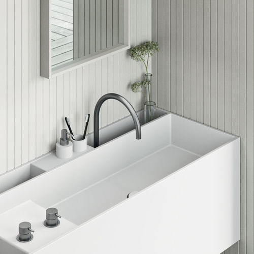 Плитка из Corian® - Gessati - Rexa Design - пазованная / для интерьера / для ванной комнаты