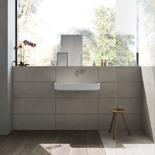 Современная ванная комната - VISION ICON - Rexa Design - из Corian® / из Korakril™ / для профессионального использования