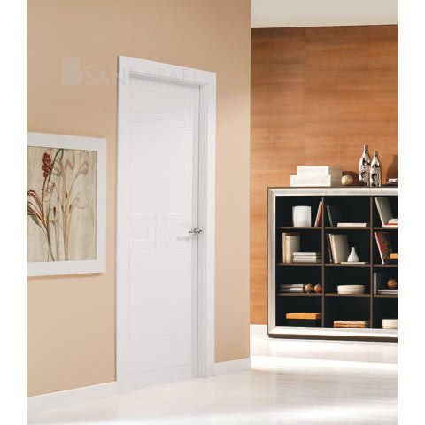 Дверь для интерьера - 943 - Puertas Sanrafael - из дерева / створчатая / заподлицо