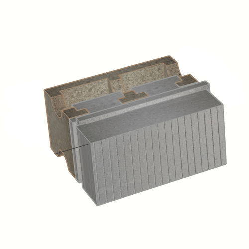 Блок для обшивки из полистирола - B-HI45/12+29	 - FIXOLITE - для стены / для напольной поверхности / изоляционный