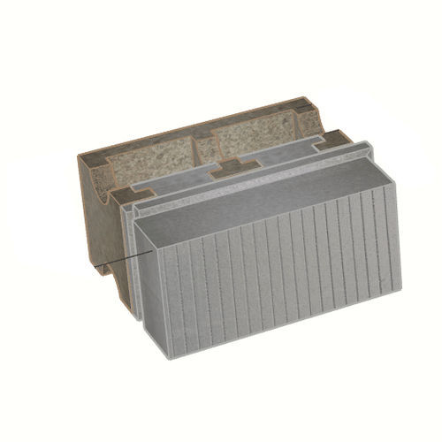 Блок для обшивки из полистирола - B-HI45/14+27 - FIXOLITE - для стены / для напольной поверхности / изоляционный
