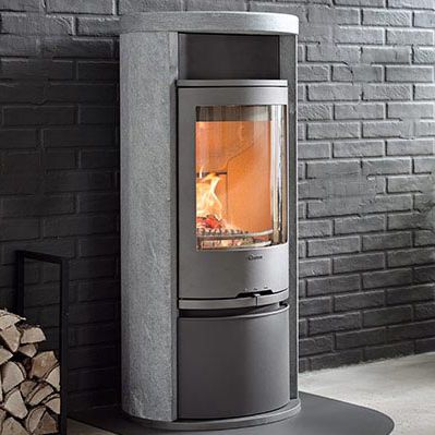 Печь-камин на дровах - 620T STYLE - Contura - 0-5 кВ / 9 кВ / современная