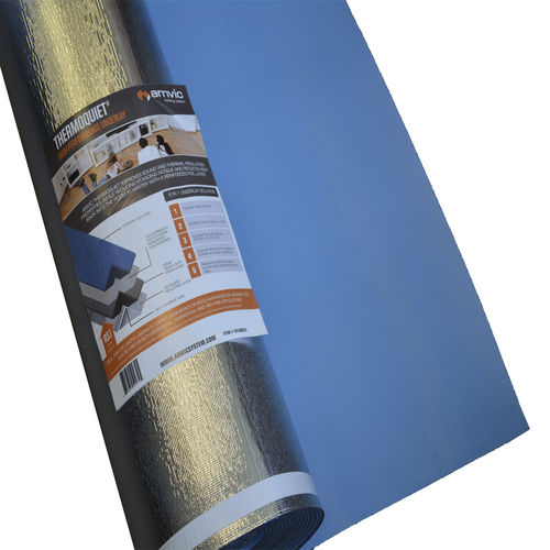 Упругая подкладка в рулонах - THERMOQUIET® - amvicsystem - из полиэтилена / из СКЭП / для паркета