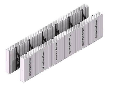 Блок для обшивки из полистирола - INTEGRASPEC® STANDARD - IntegraSpec ICF - для стены / изоляционный
