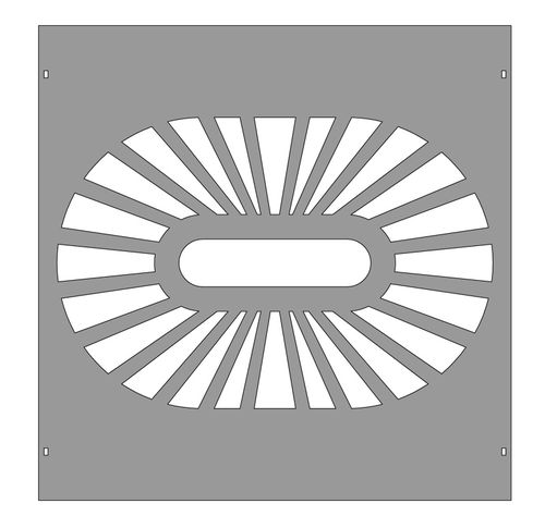 Забор с панелями - PAN.30 - CITYSì - садовый / для общественных мест / для спортивной площадки