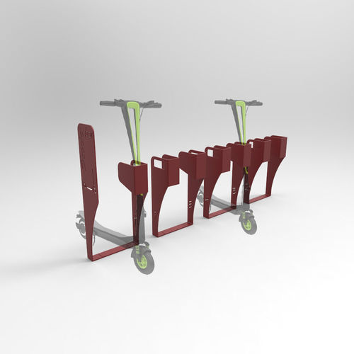 Защищенная парковка для самокатов - SCOOTERBOX  - CITYSì - для общественных мест / из гальванизированной стали / для профессионального использования