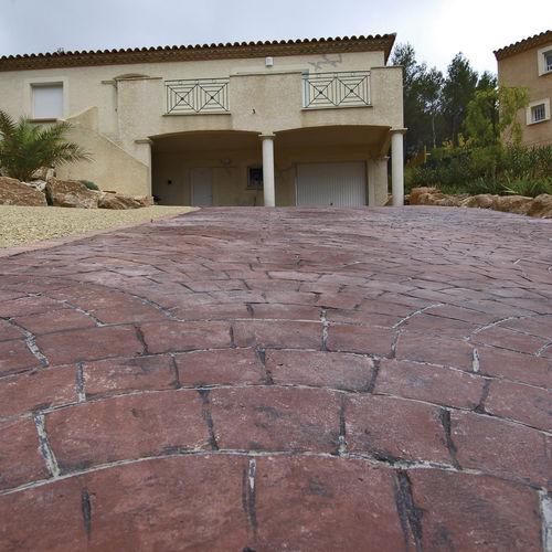 Бетон с высоким сопротивлением - ARTEVIA® EMPREINTE INTÉGRAL - Lafarge concrete - для напольной поверхности / для бетона / декоративный